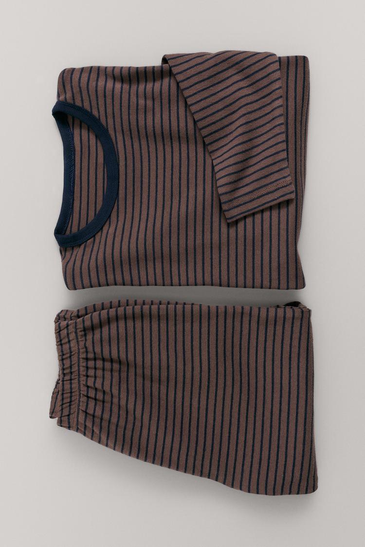 6-14 AÑOS/ PIJAMA ESTAMPADO RAYAS