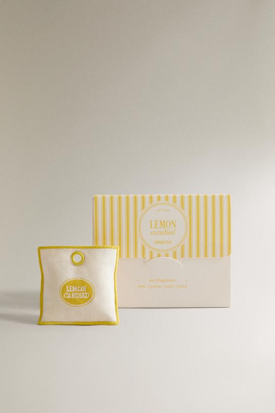 AUTO-LUFTERFRISCHER LEMON CANDIED - Zitronengelb von Zara - Bild 0