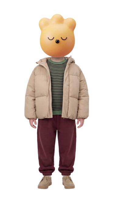 Zaras RANDIG SWEATSHIRT - Khaki