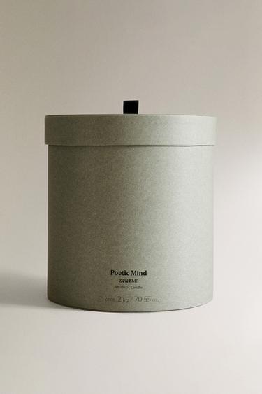 (2 KG) POETIC MIND SCENTED CANDLE - Dusty pink by Zara - Image 3