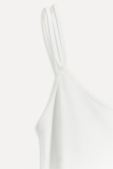 HAUT NUISETTE EN SOIE 50E ANNIVERSAIRE - Blanc de Zara - Image 3