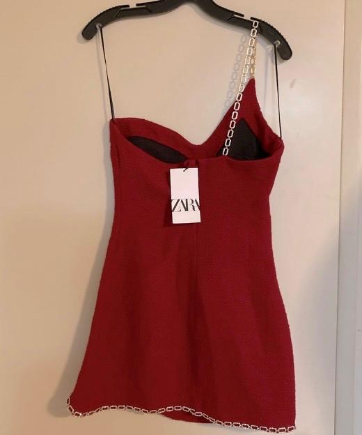 VESTIDO ASIMÉTRICO CADENA - Image 2