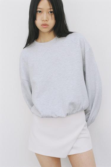 ASYMMETRIC SKORT - White by Zara