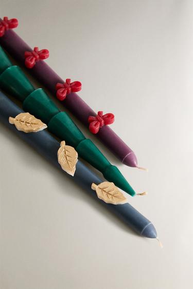 PACK BOUGIES PARFUMÉES GINGERBREAD (PACK DE 3) - Rouge de Zara - Image 1
