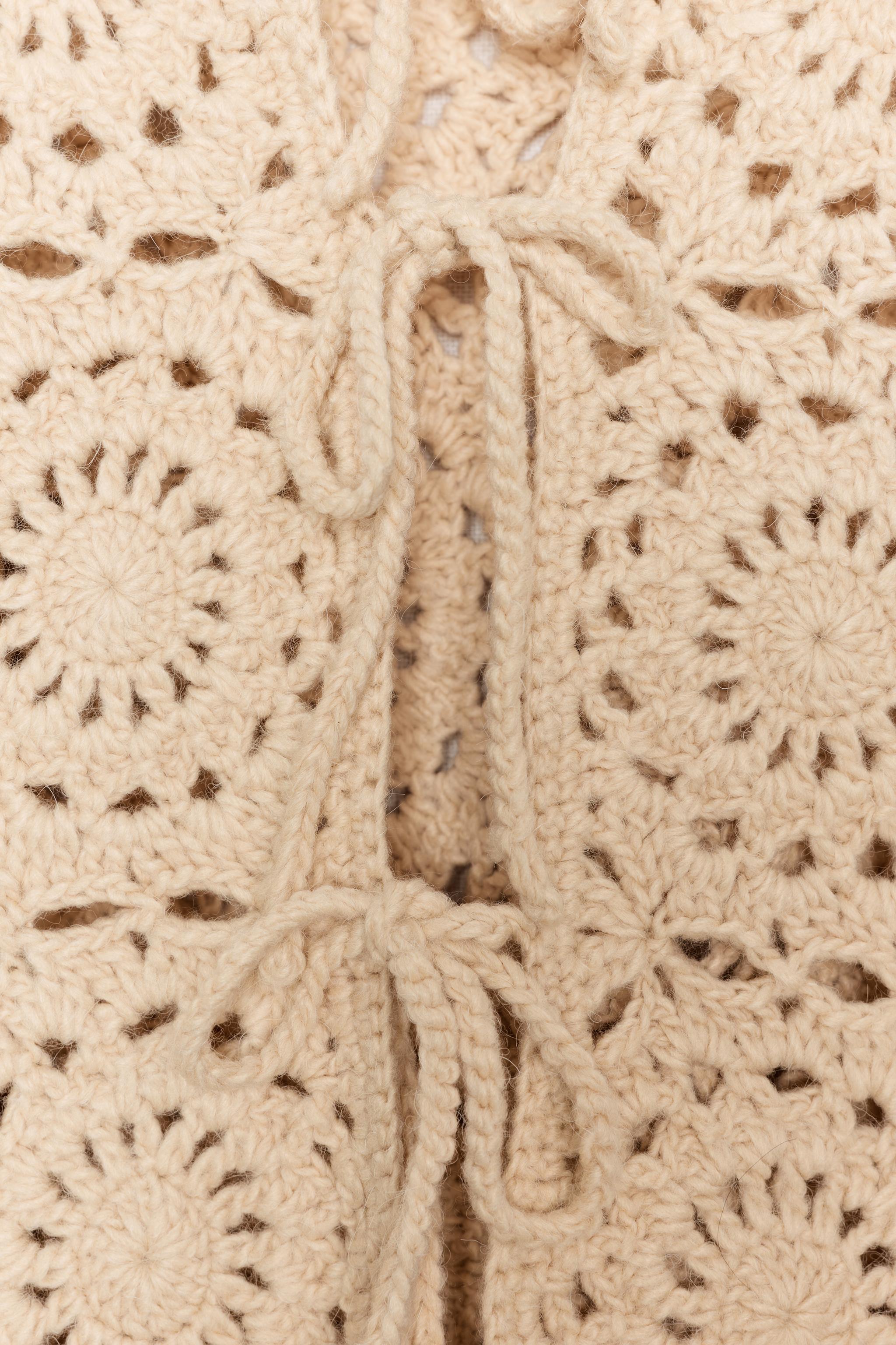 CROCHET KNIT JUMPER