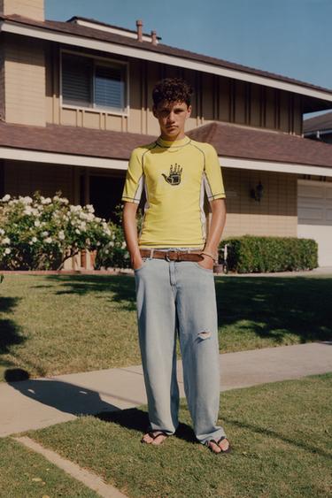 CAMISETA BAÑO ZARA X BODY GLOVE ® - Amarillo de Zara