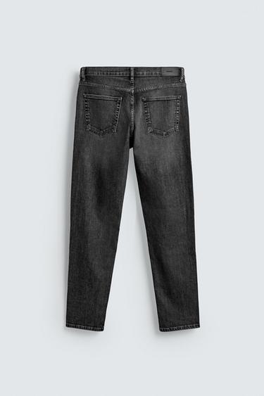 Zara BASIC SLIM FIT JEANS - Gray