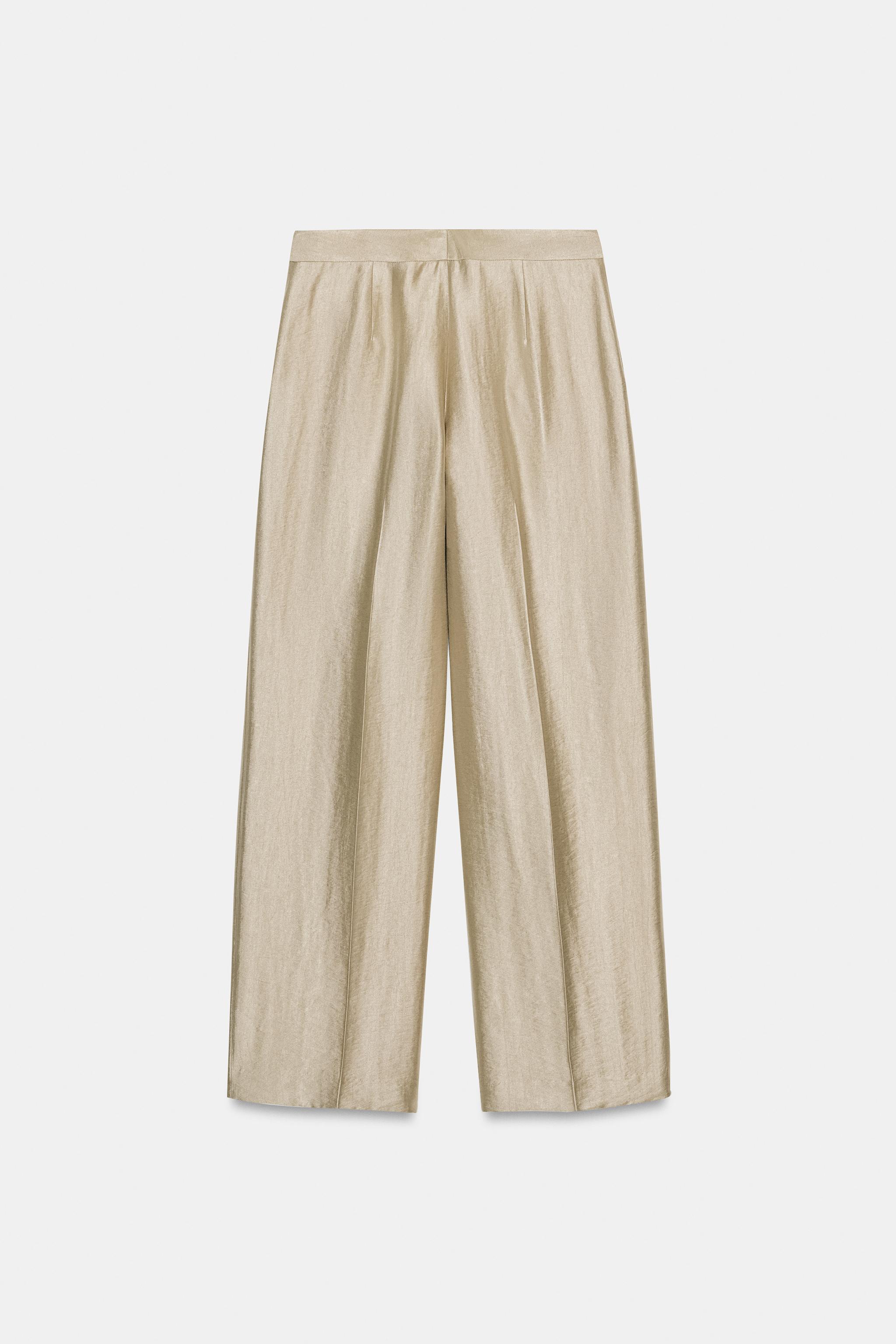 PANTALON DROIT TAILLE HAUTE
