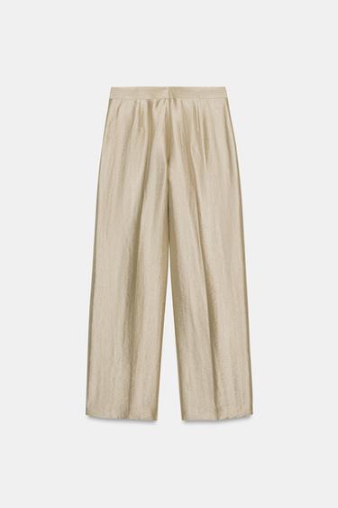 PANTALON DROIT TAILLE HAUTE - Cave de Zara - Image 5
