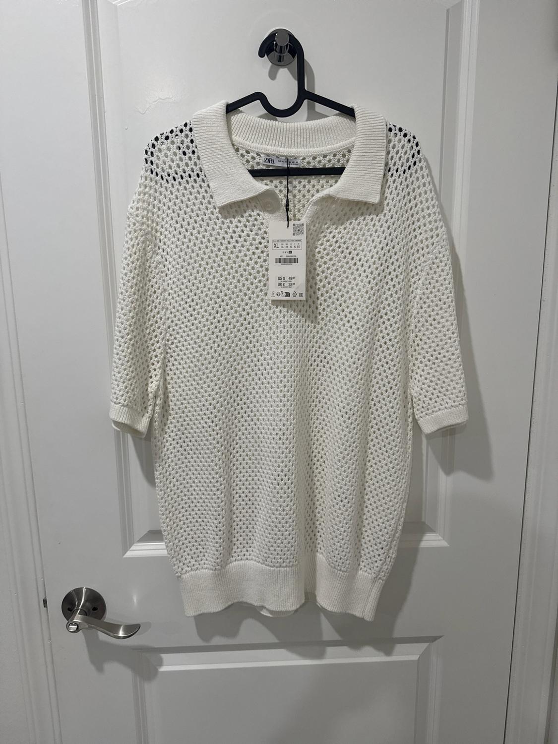 OPEN KNIT POLO - Image 3