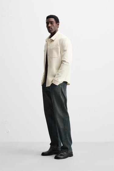 CHEMISE STRUCTURE EASY CARE - Écru moyen de Zara - Image 3