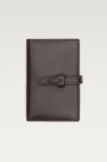 Nappa leather wallet — Brown 1