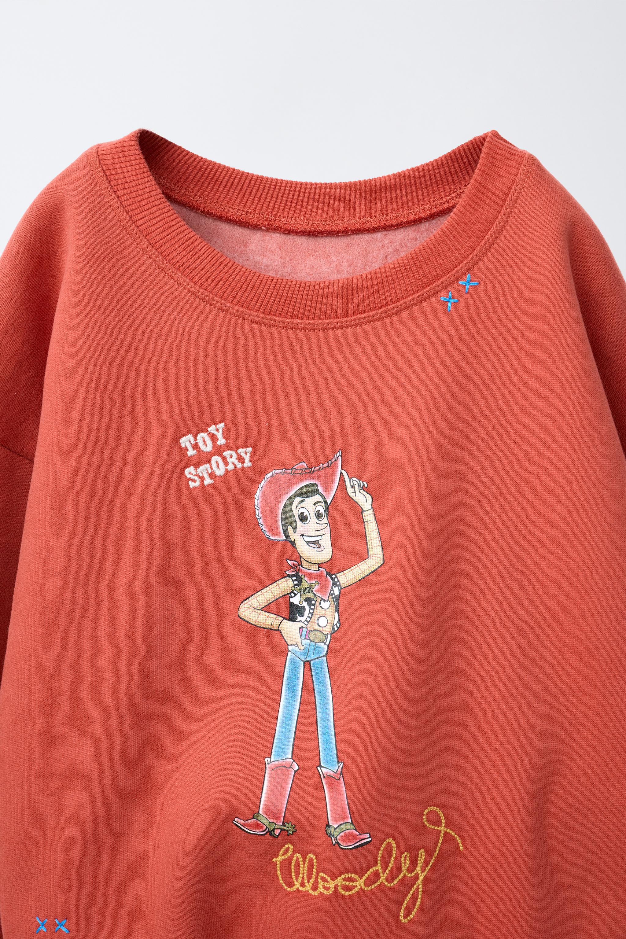 TOY STORY © DISNEY PIXAR PRINTED AND EMBROIDERED SWEATSHIRT