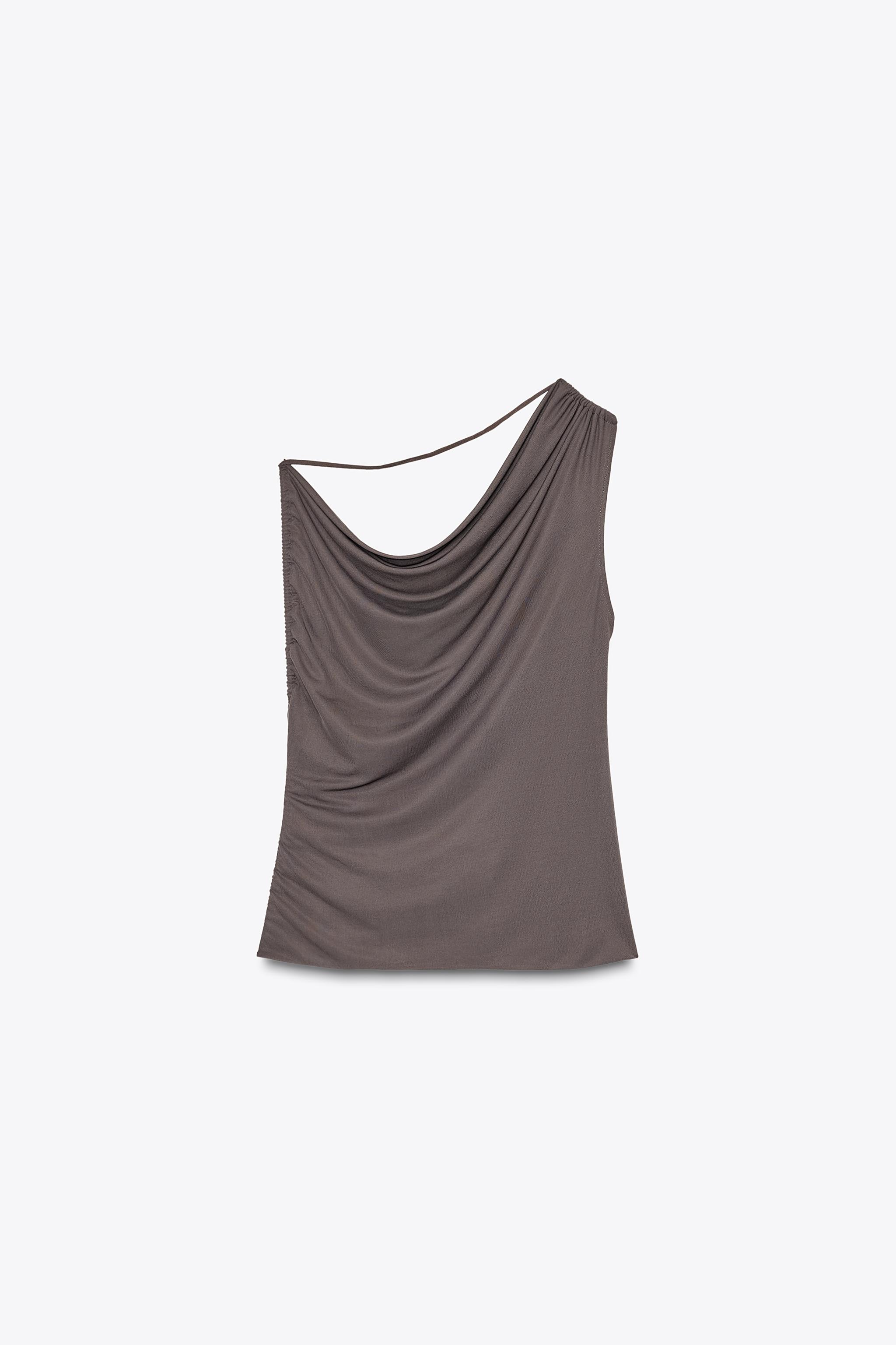 ★NOFFICIALNOFFICE★ PEARL RUCHED DUAL TOP 【送料0/関税0】 NEW TAILORING | WOMEN（レディース）｜Theory 公式通販サイト
