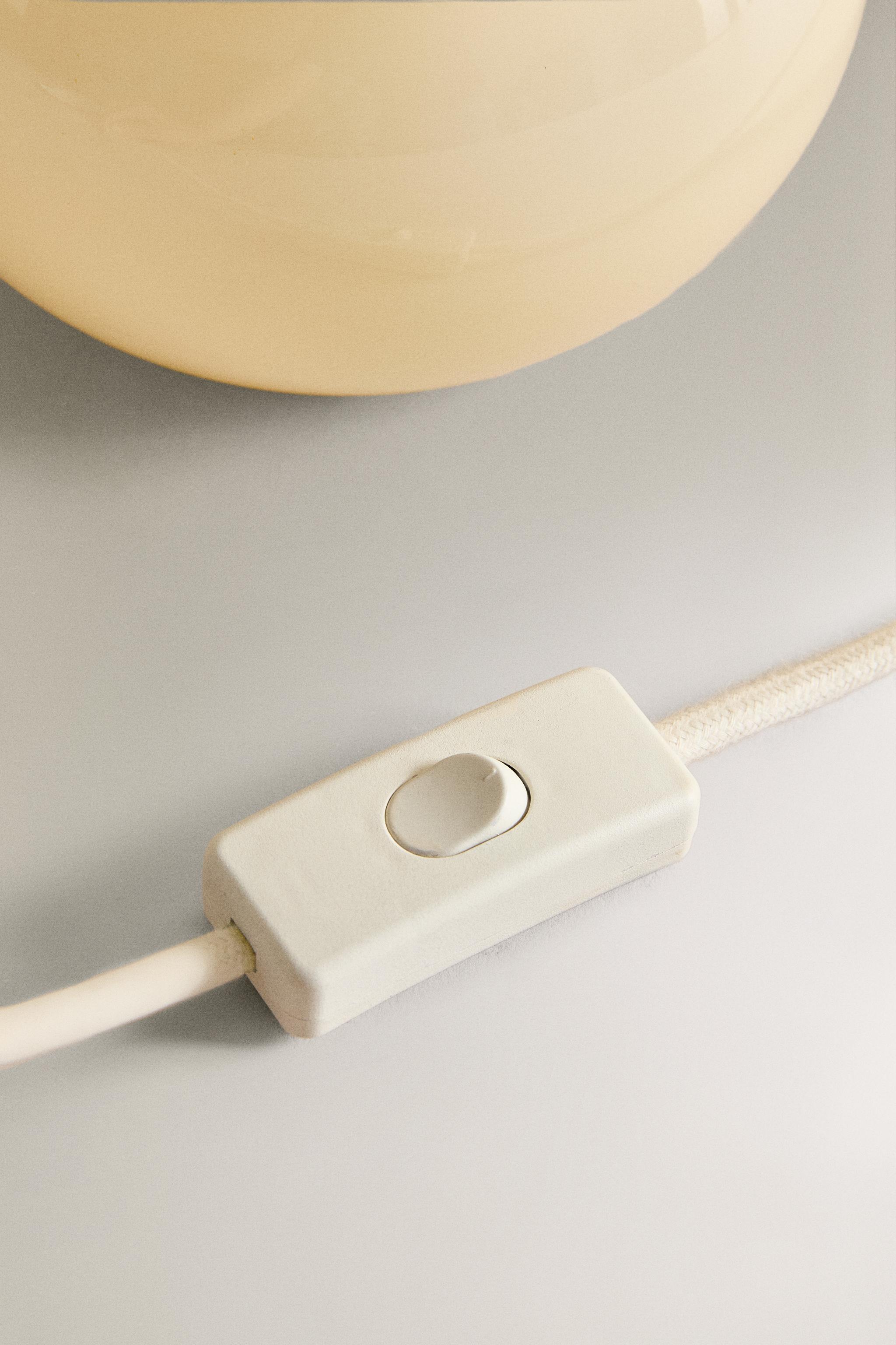 LAMPE DE TABLE VERRE