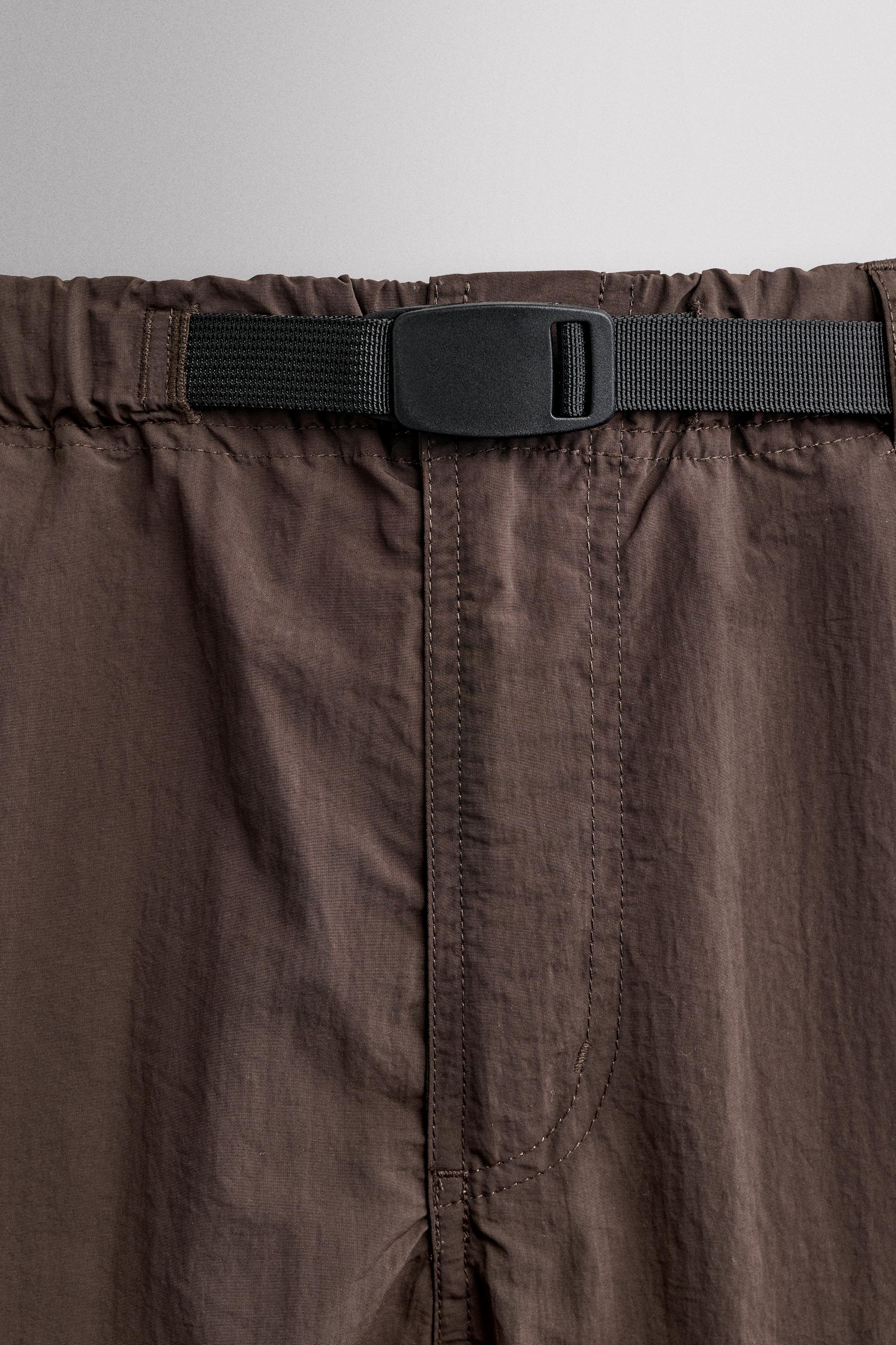 TECHNICAL BELTED SHORTS