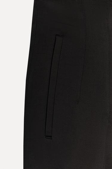 PANTALON CONTENANT DU LIN 50E ANNIVERSAIRE - Noir de Zara - Image 3