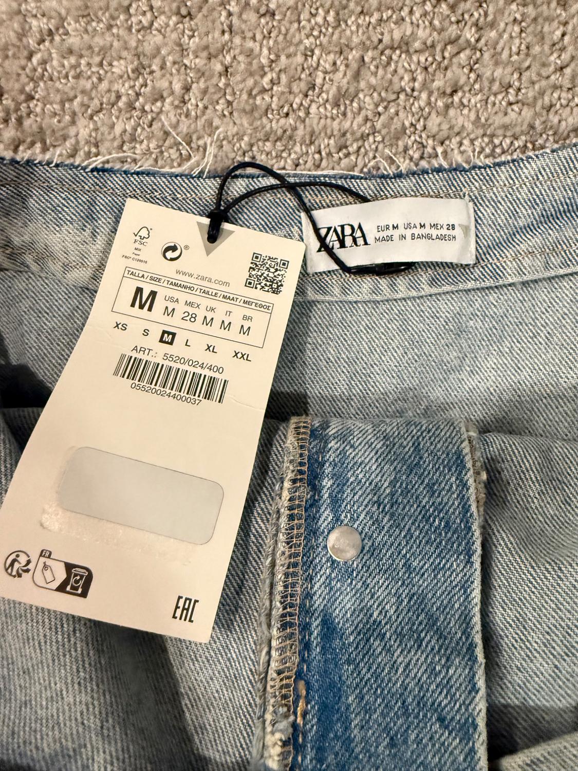 TRF STRAPLESS DENIM TOP - Image 5
