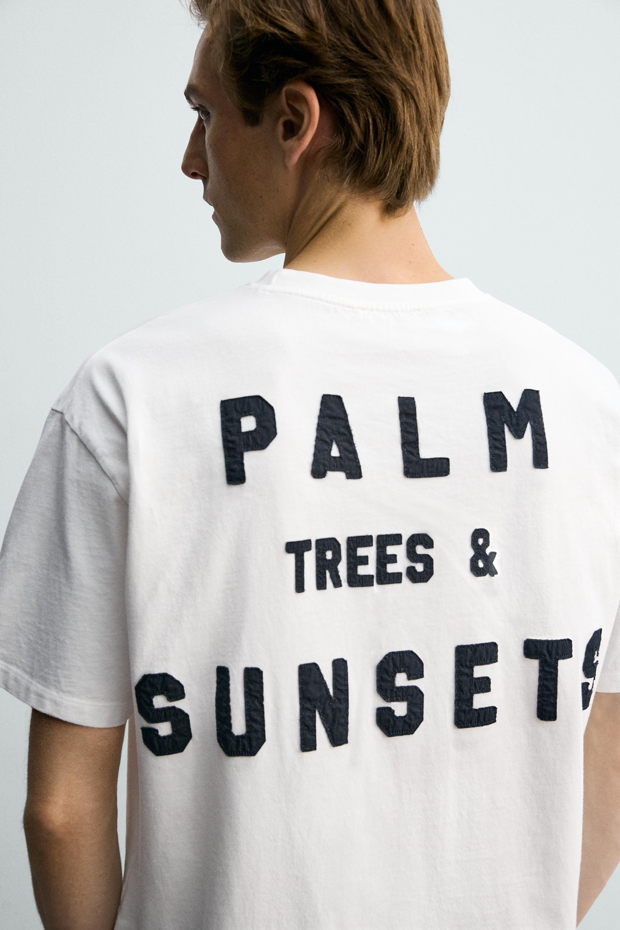 RELAXED FIT TEXT PATCH T-SHIRT