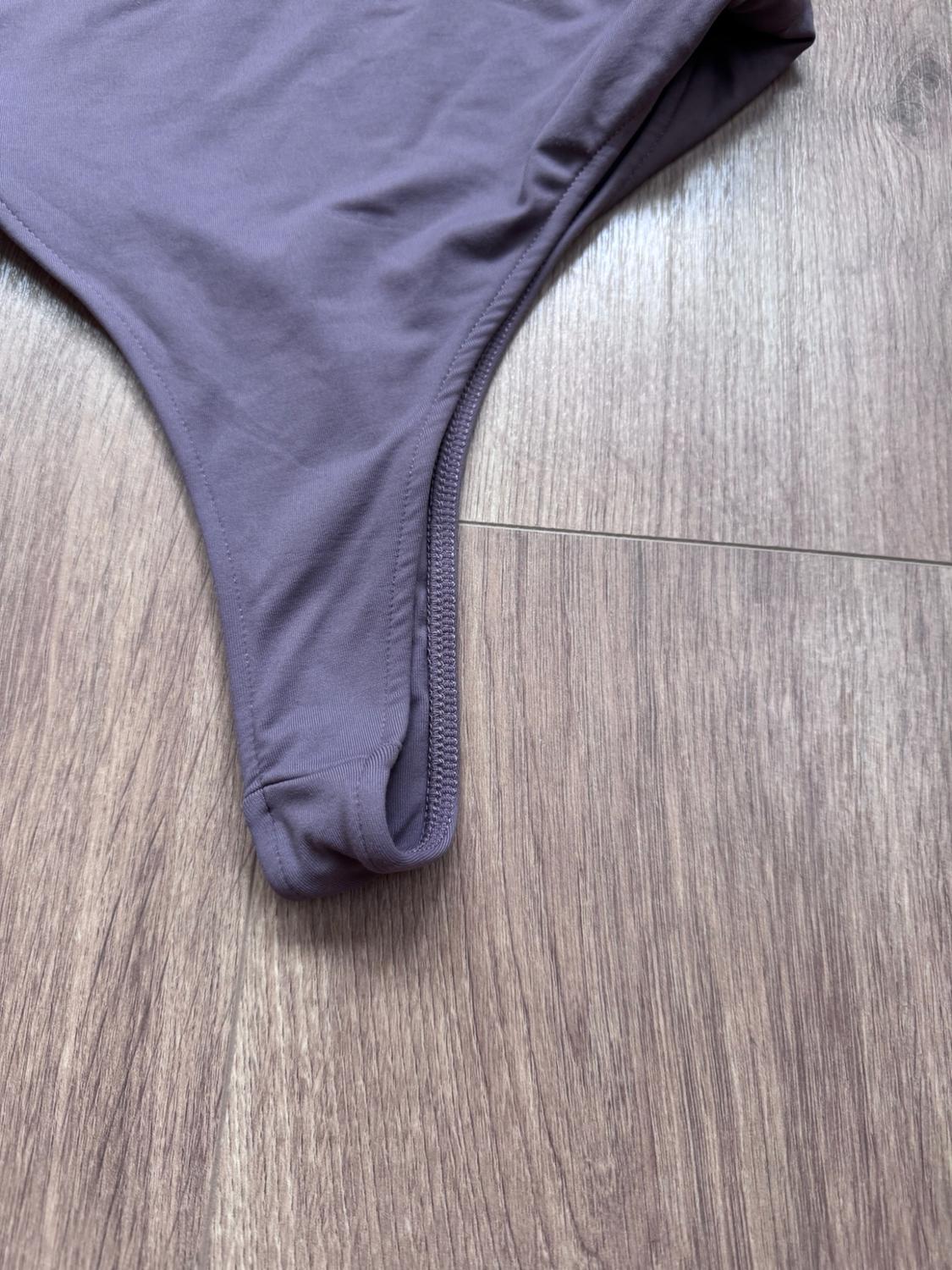 STRETCH BODYSUIT WITH SQUARE NECKLINE - Image 2