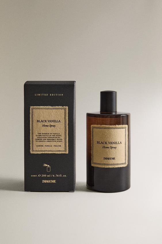 (200 ML) DIFUSOR DE AROMA EM SPRAY BLACK VANILLA - Preto da Zara - Imagem 0
