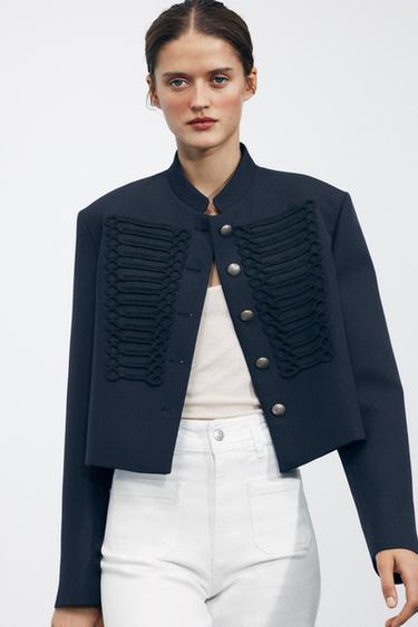 JEAN COUPE LARGE ET TAILLE HAUTE COLLECTION ZW - Blanc cassé de Zara - Image 2