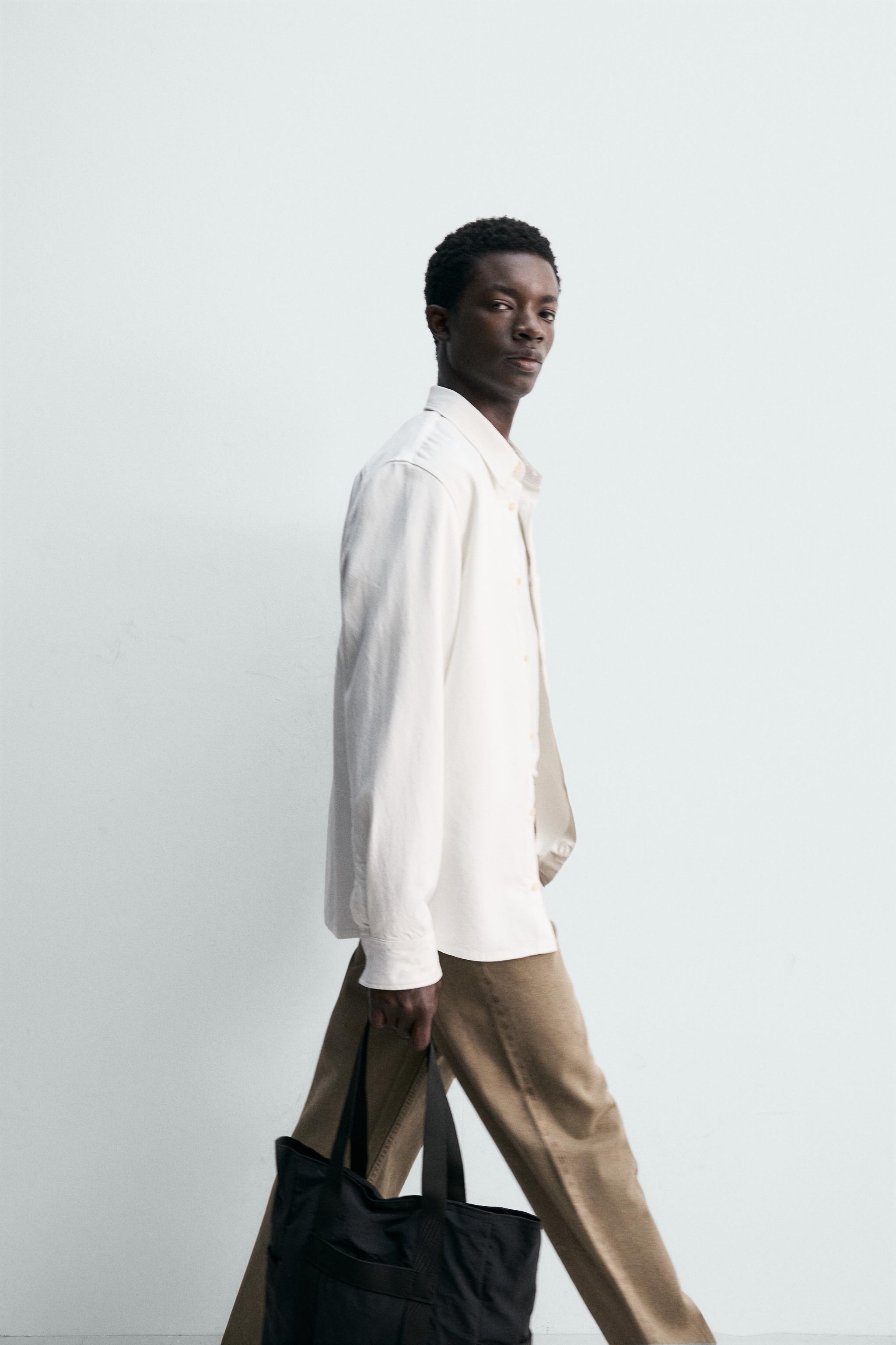 FLUID REGULAR FIT DENIM SHIRT