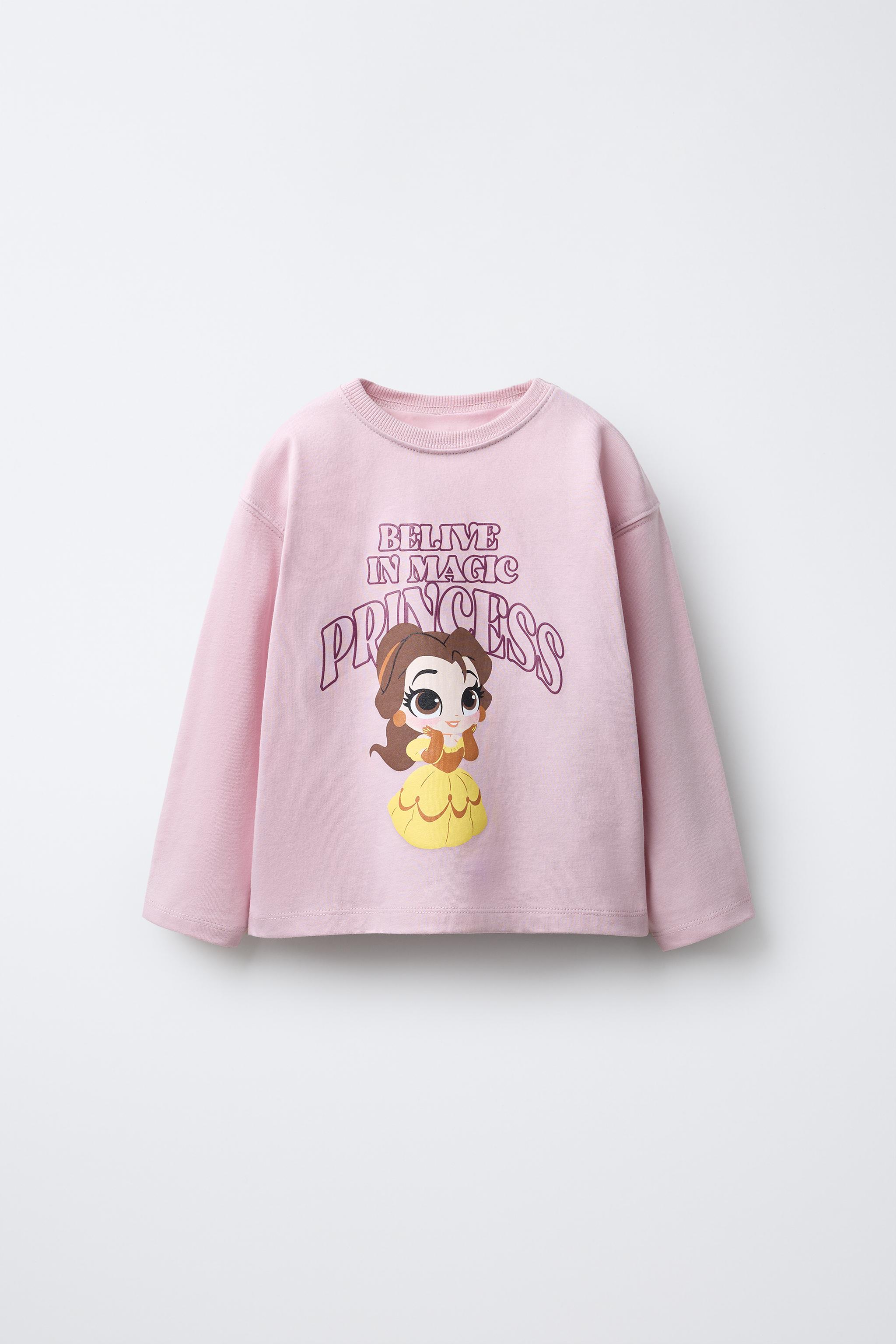 PRINCESS © DISNEY T-SHIRT - Pink / Lilac | ZARA United States