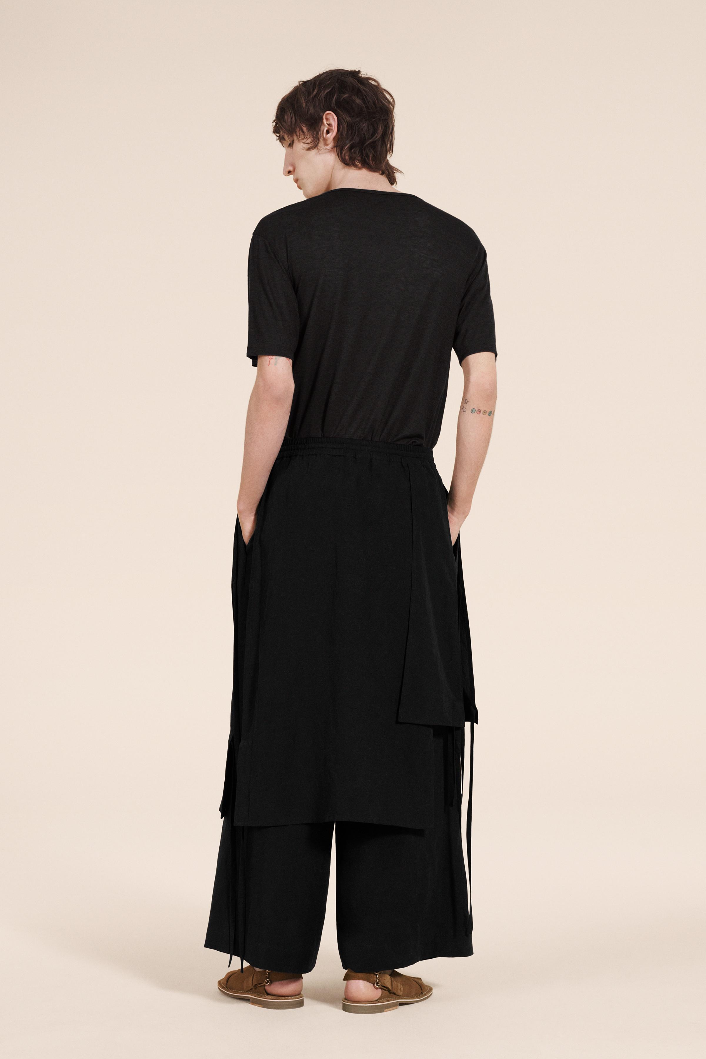 TROUSERS WITH OVERSKIRT - LIMITED EDITION - Black | ZARA India