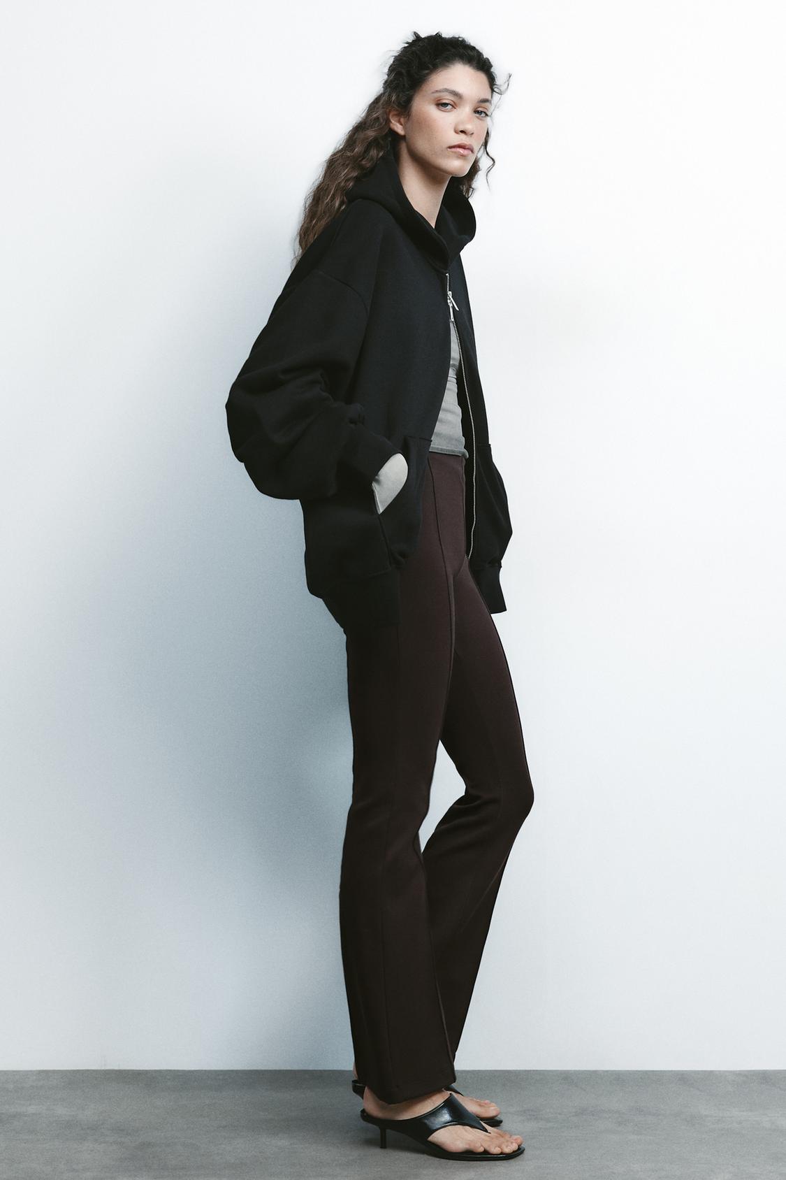 INTERLOCK FLARE PANTS