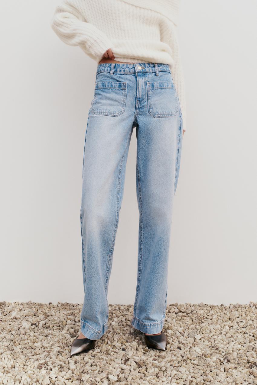 Z1975 BOOTCUT JEANS WITH A HIGH WAIST - Mid-blue