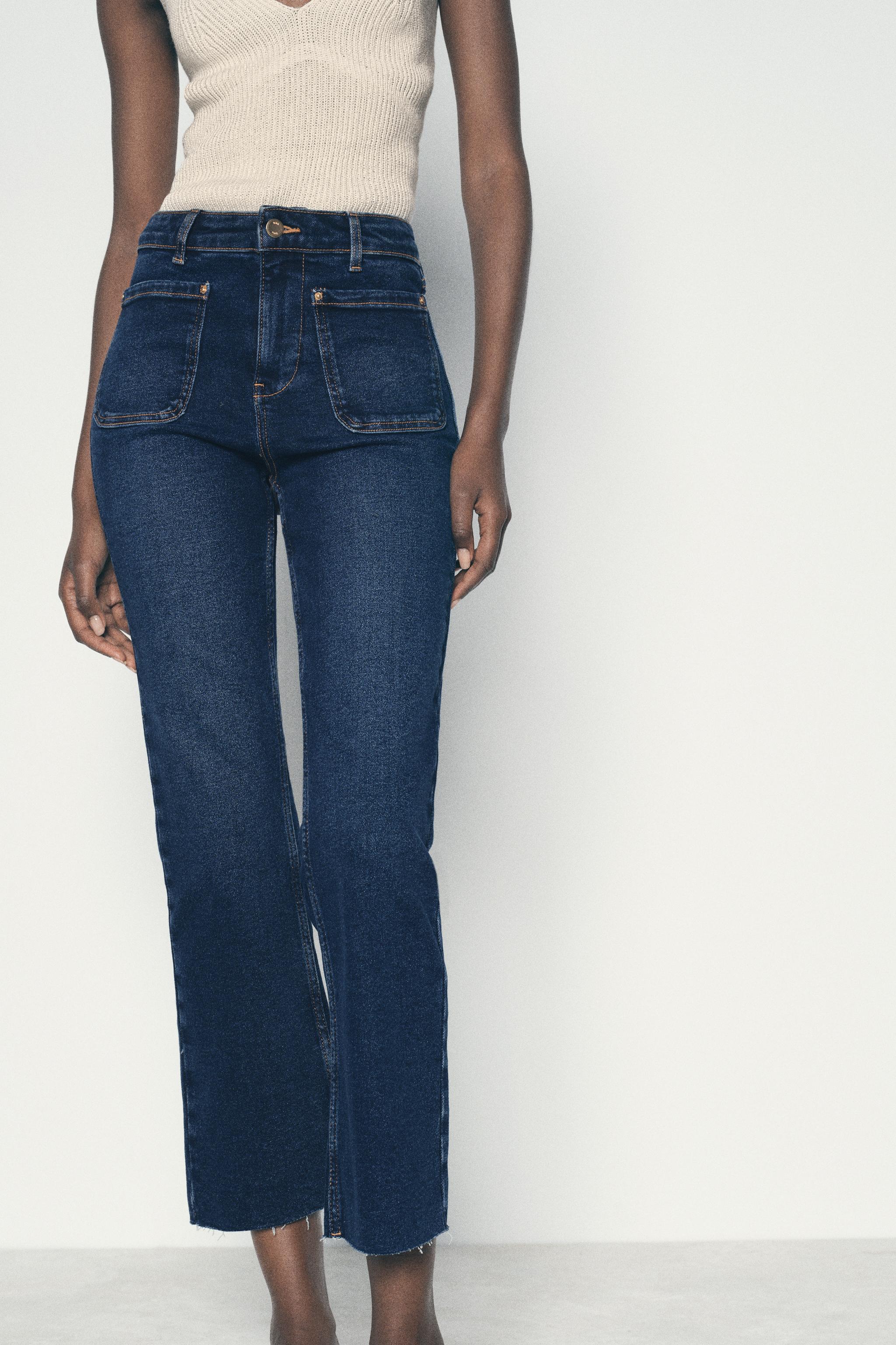 Zara jean flare sale