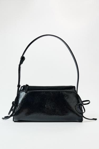 TÚI ĐEO VAI ĐÍNH NƠ - Đen từ Zara