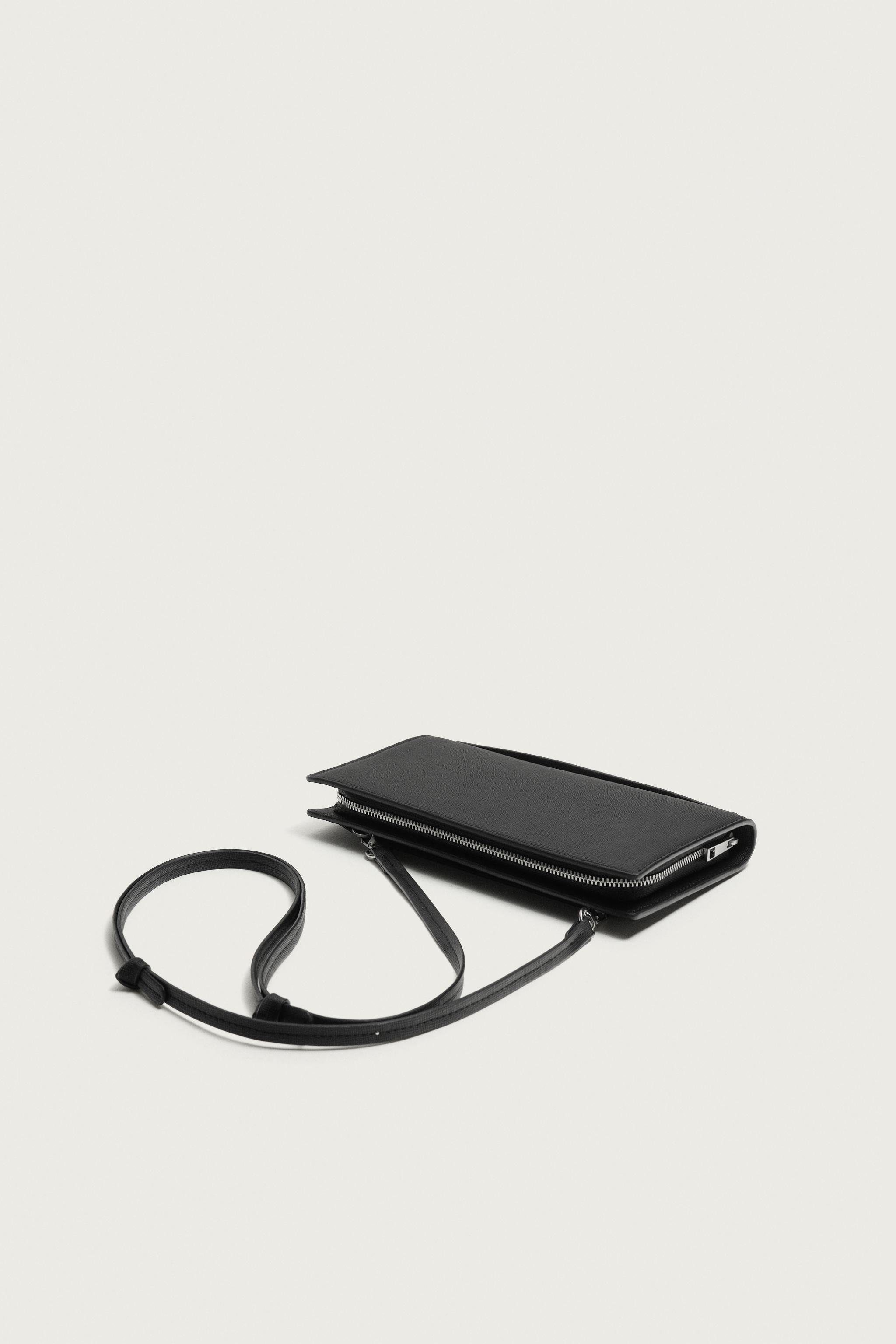 TEXTURED XL WALLET — Black (alternate view)