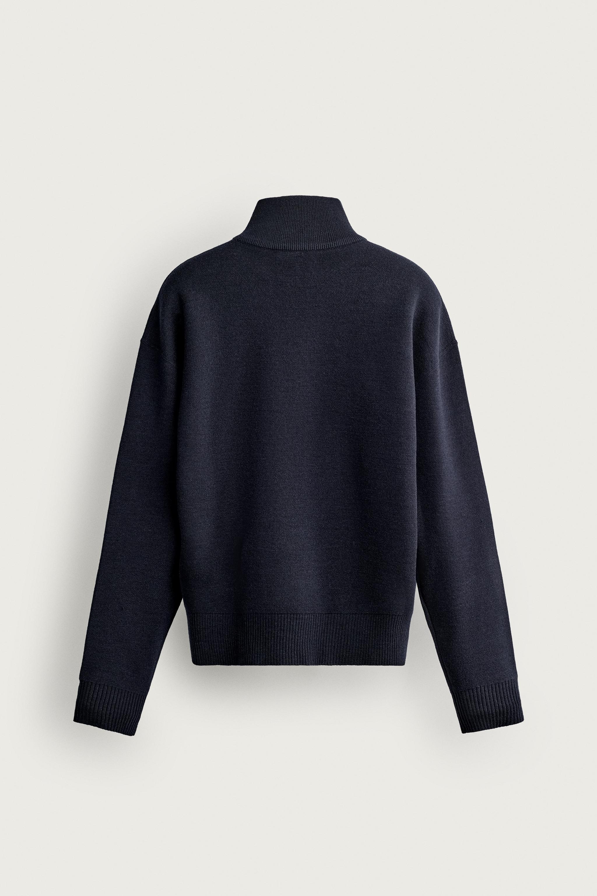 PULL COL ZIPPÉ SOFT