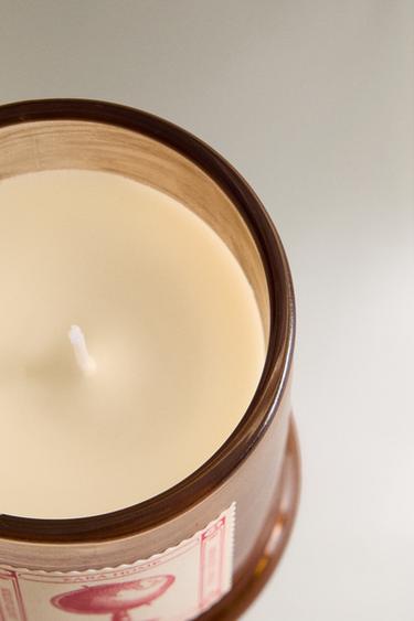 (150 G) CUIR NUIT SCENTED CANDLE - charcoal grey by Zara - Image 2