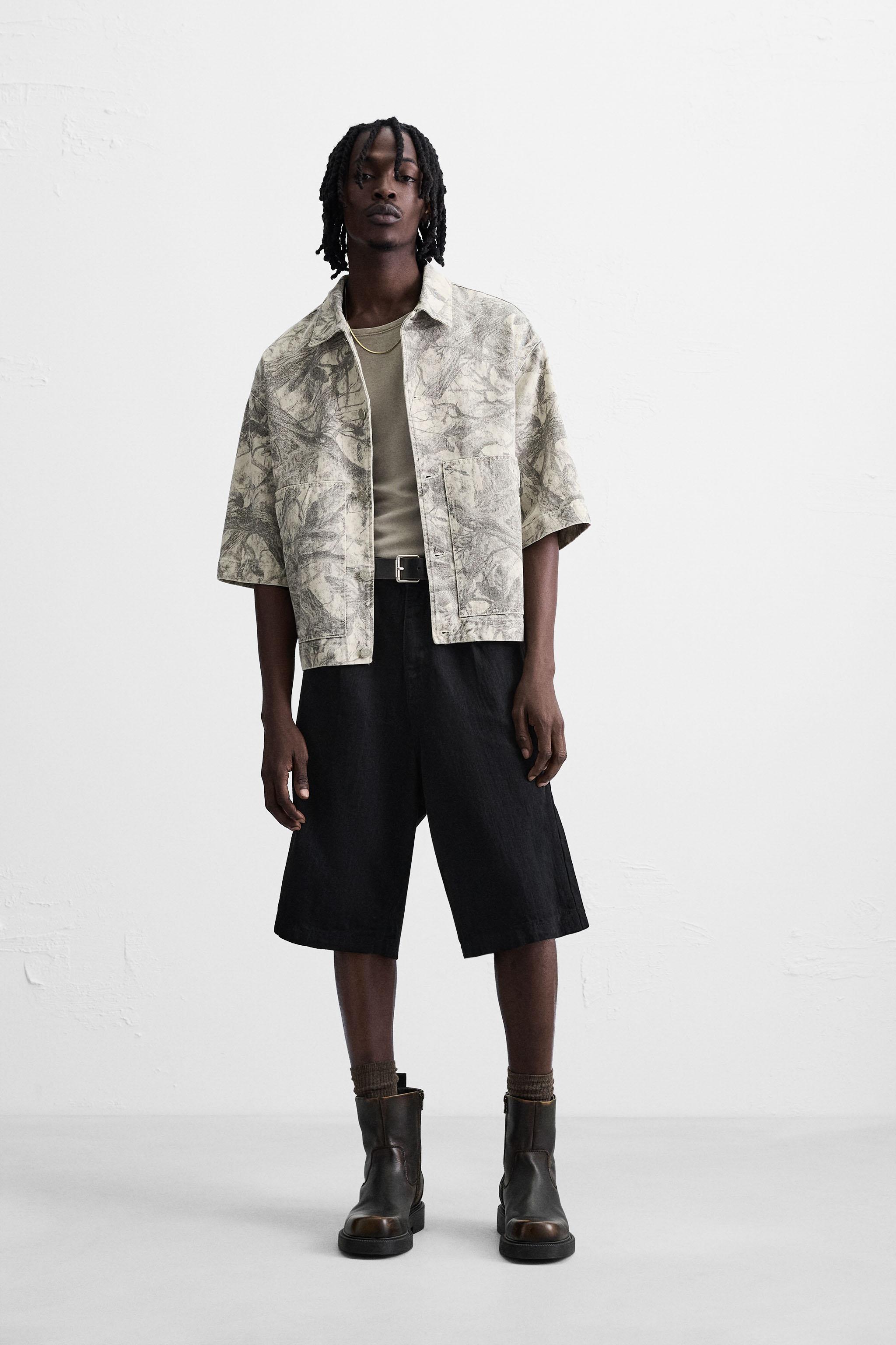 メンズオーバーシャツ | ZARA 日本