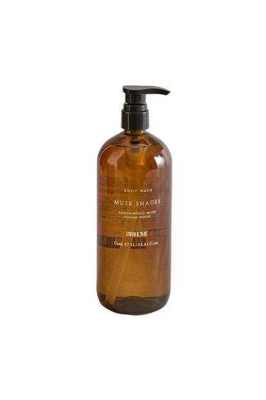 Zara (34 oz) MUSK SHADES LIQUID BODY SOAP - Light yellow