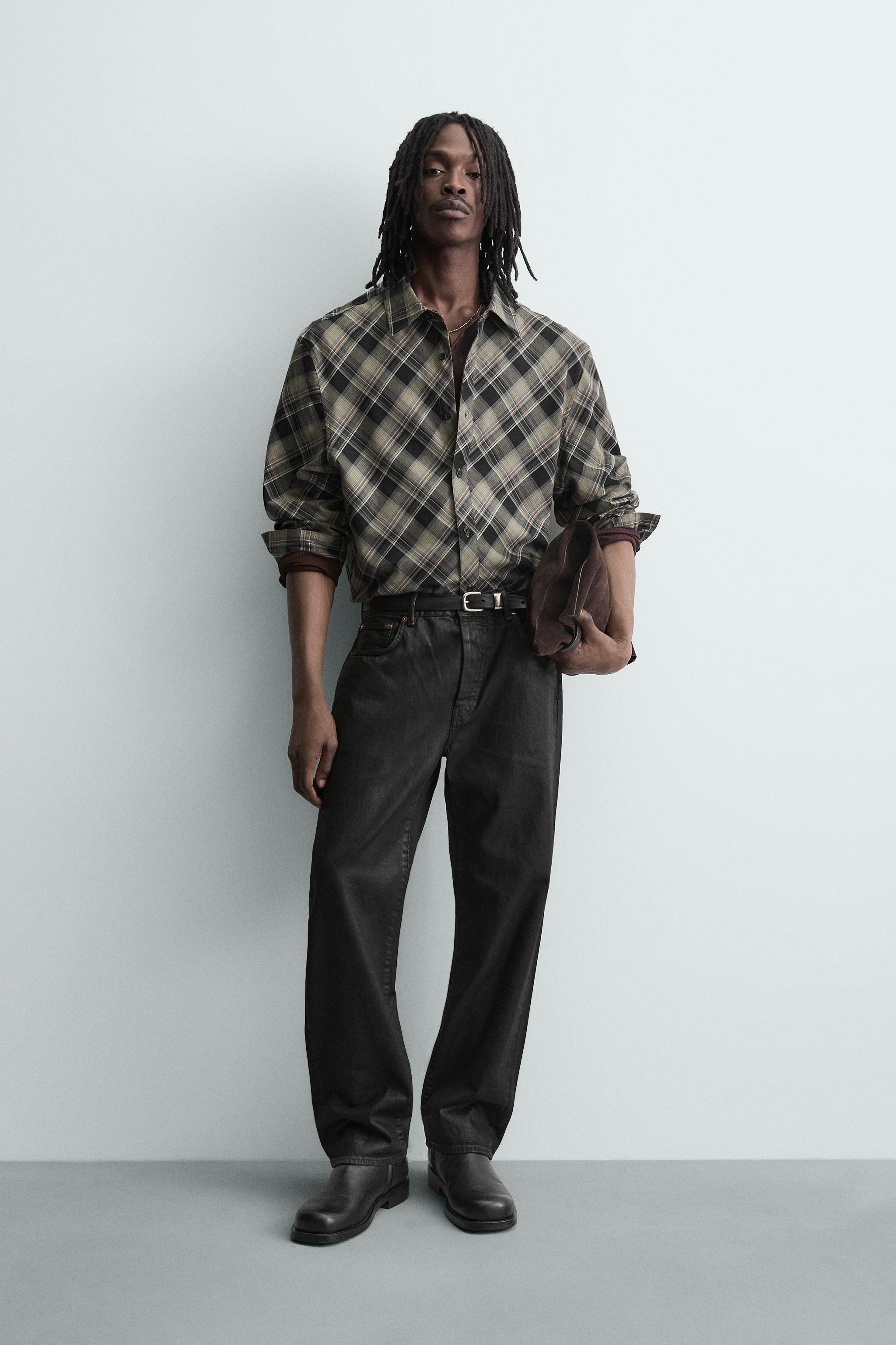 CHEMISE À CARREAUX