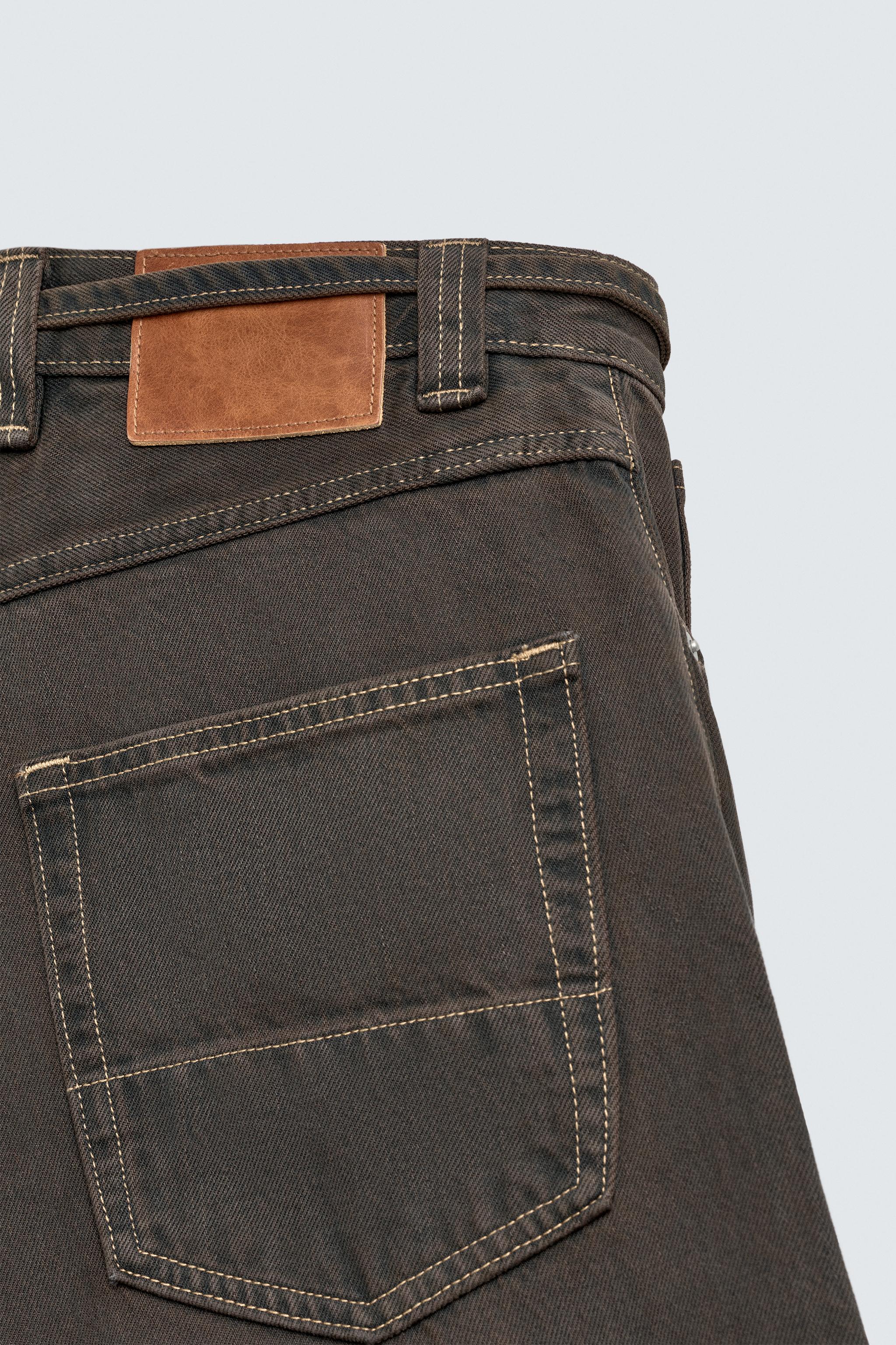 BELTED DENIM JORTS