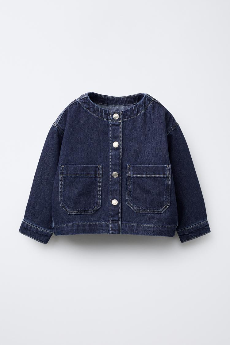 Jeansjacke Zara Zara Sherpa Gef Tterte Jeansjacke Herren Mit