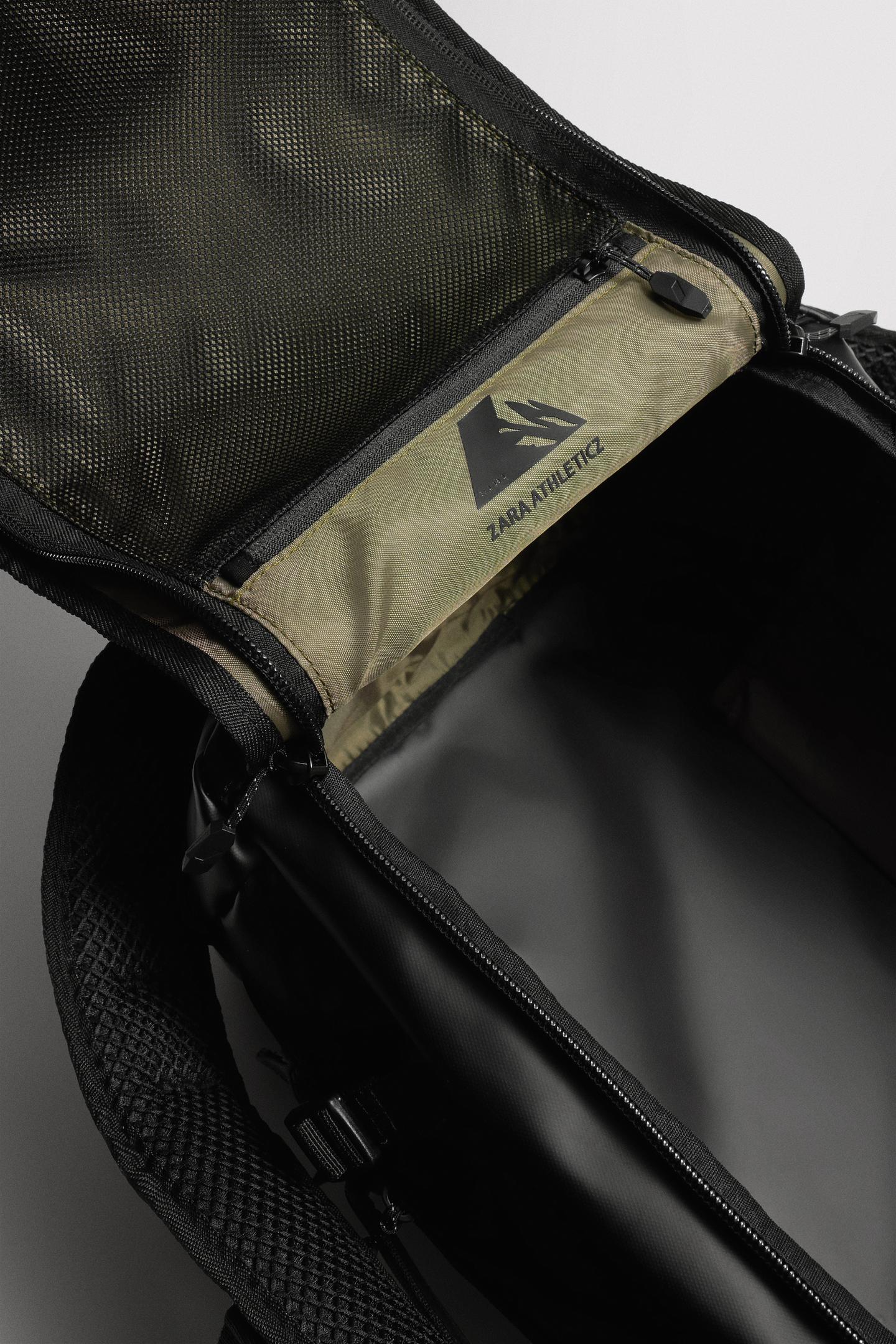 Мужская сумка Zara 35L Multipurpose Sports, цвет: Чёрный — фото 5