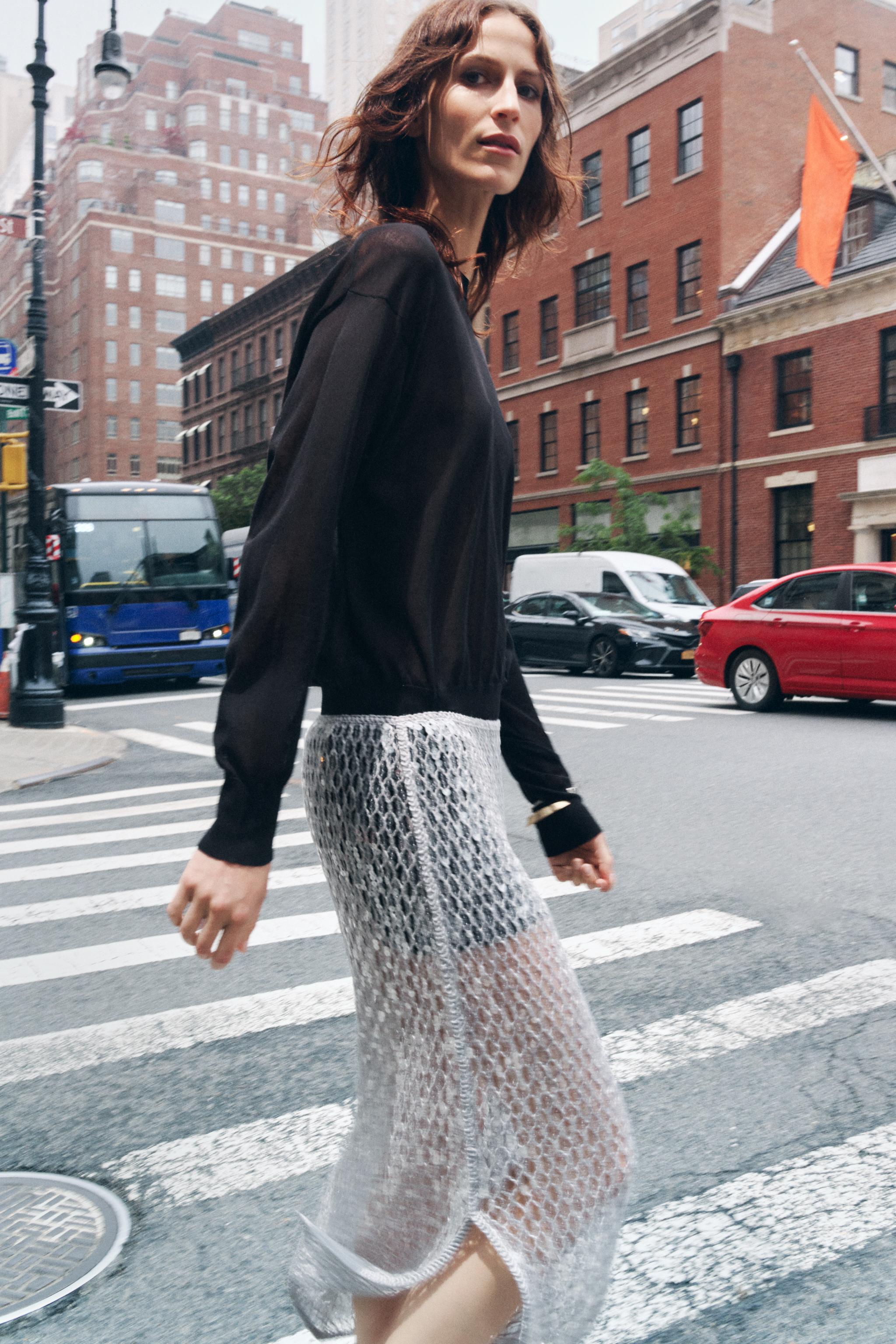 【Zimmermann】Halliday クロシェ コットン ミディスカート HELLO.SANFRANCISCO】クロシェ編み2WAY巻きスカート | CIAOPANIC