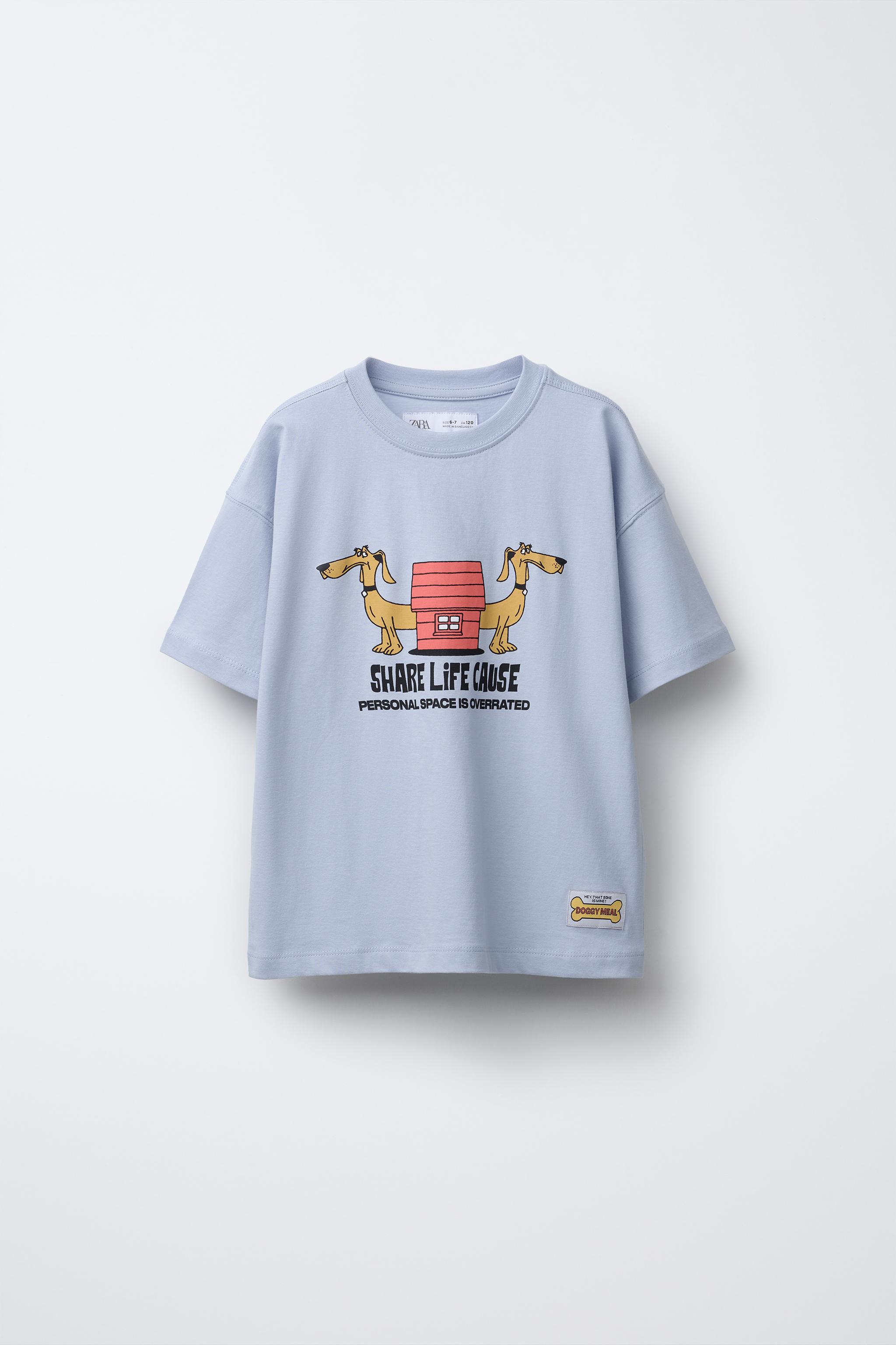 DOG PRINT T-SHIRT