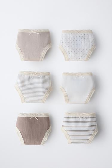 6-14 YEARS/ SIX-PACK OF PRINTED BRIEFS - camel by Zara - Image 4