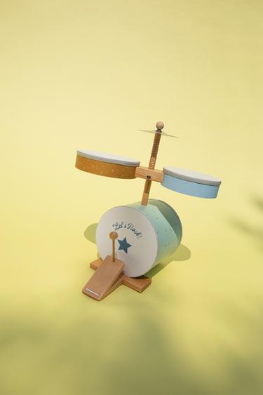 JOUET INSTRUMENT BATTERIE ENFANT BOIS - Multicolore de Zara - Image 5