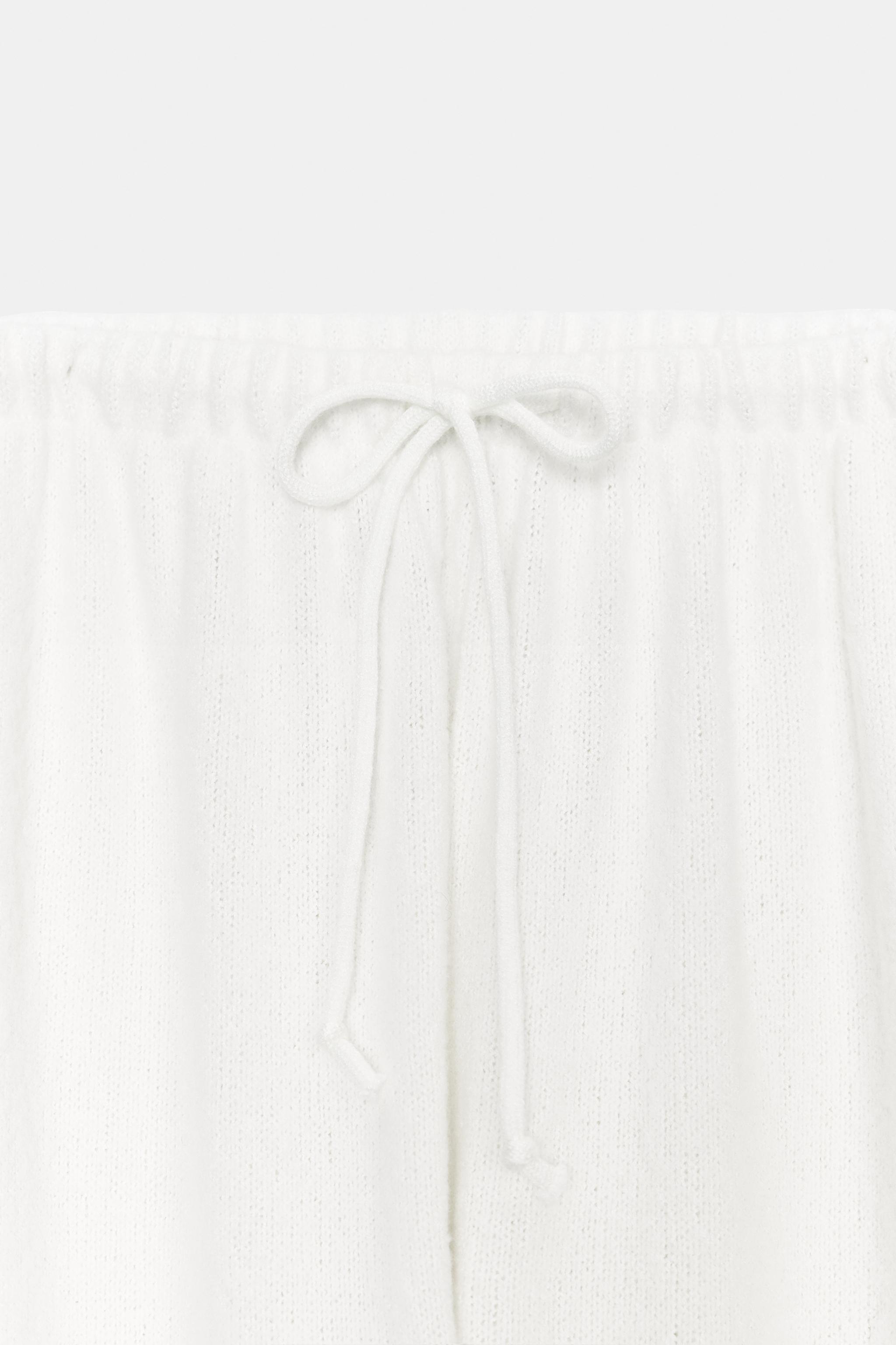 Zara Rustik Geniş Paça Pantolon görsel 8