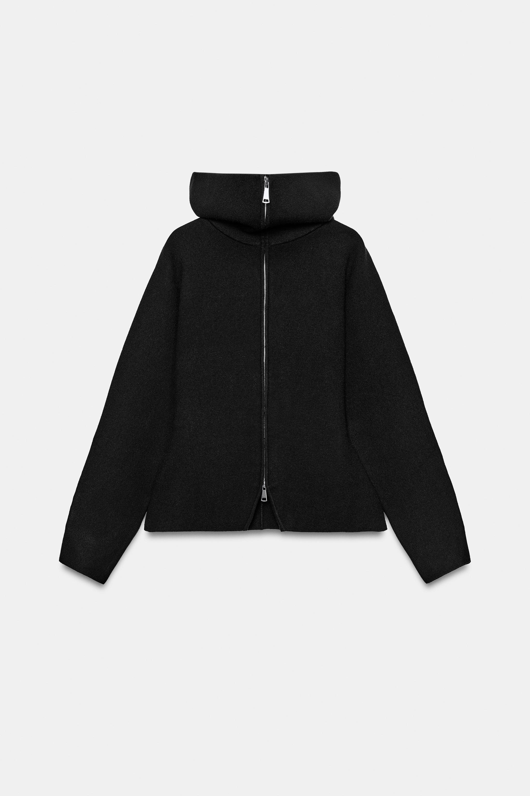 HIGH-NECK CARDIGAN