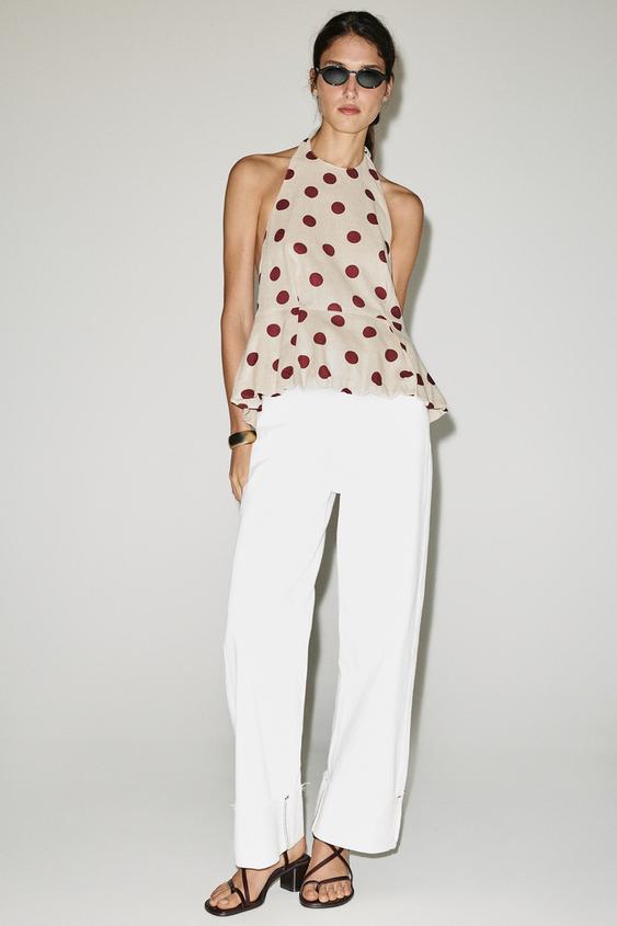 TOP HALTER LUNARES - 930 de Zara - Imagen 0