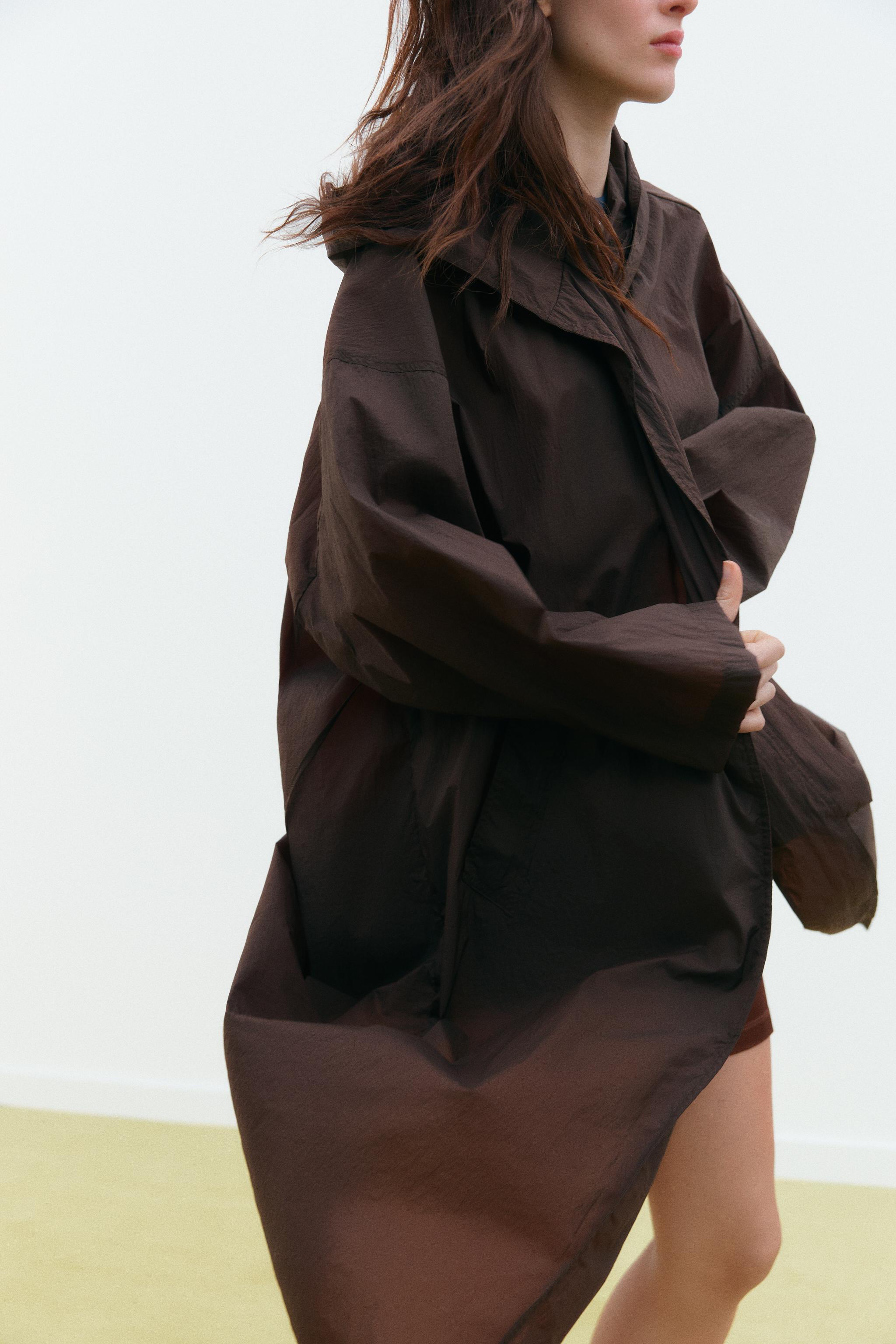 ZARA微起毛ロングコート即完売品 - メルカリ